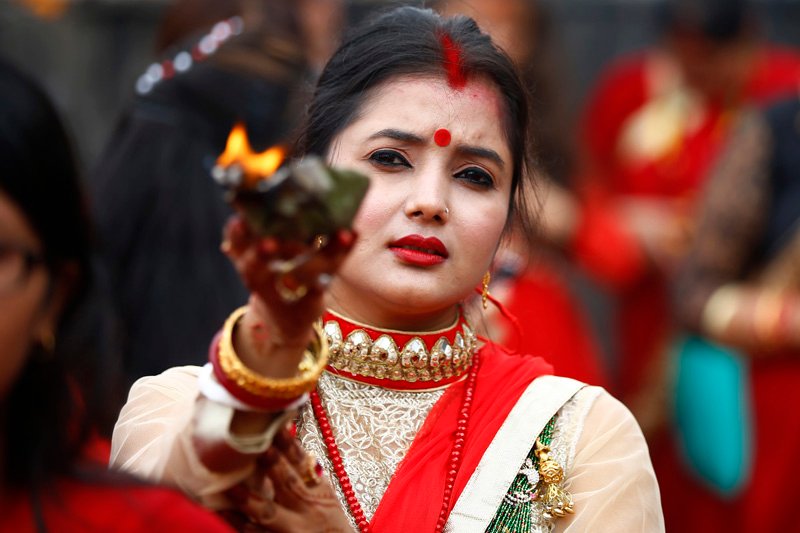 Teej Festival in Nepal | Haritalika Teej - Women's Festival - Stunning Nepal